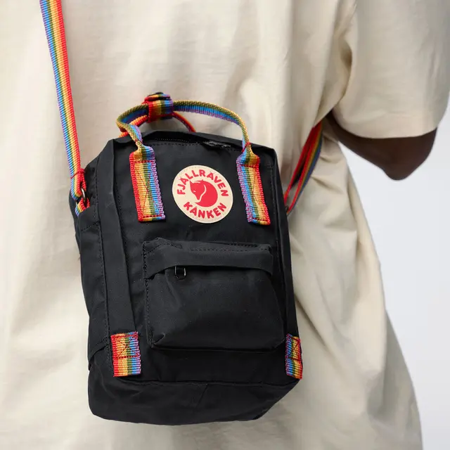 Veske Fjällräven Kånken Rainbow Sling 550-907 