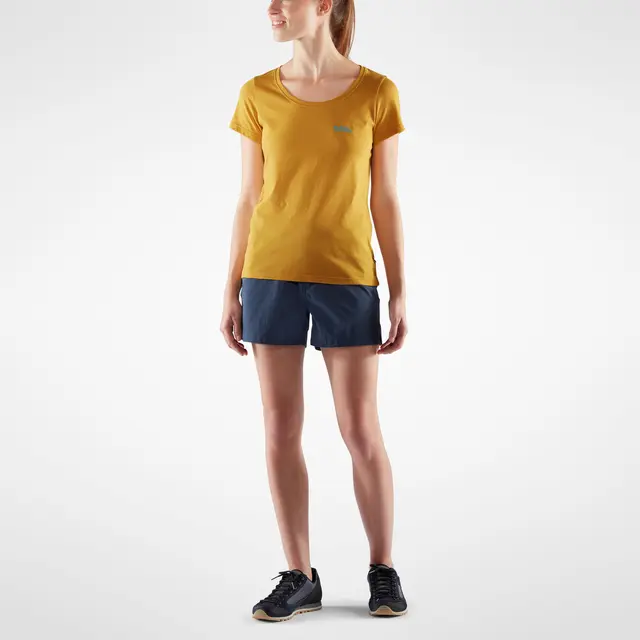 Skjorte til dame Fjällräven Logo Tee W 333-999 