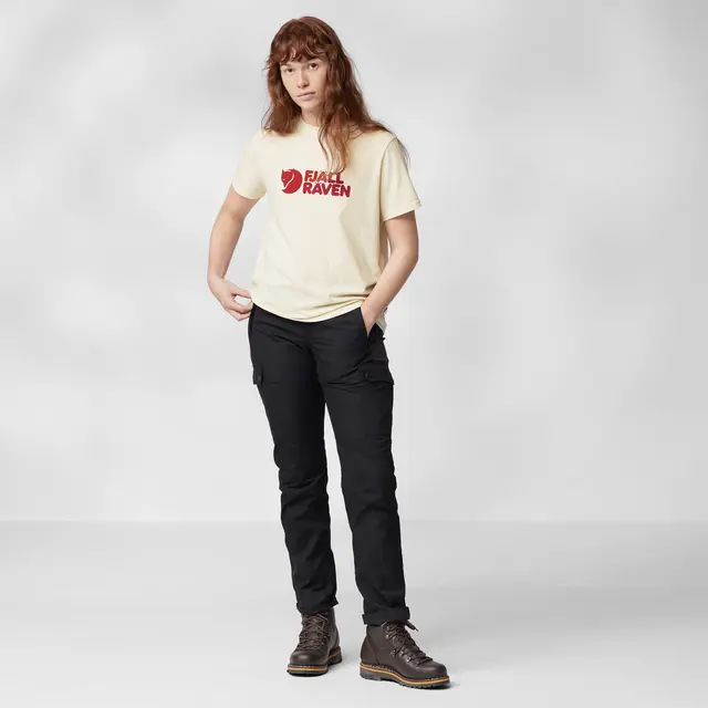 Skjorte til dame Fjällräven Logo Tee W 543 