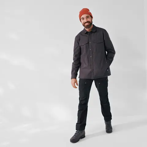 Skjorte til herre Fj&#228;llr&#228;ven Singi Overshirt M 030