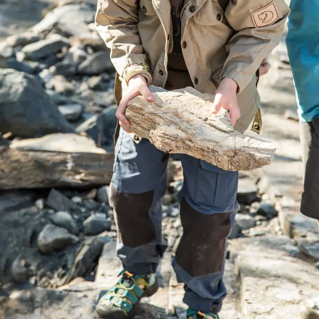 Bukse til barn 8–9 år Fjällräven Vidda Trousers Kid 134 570 