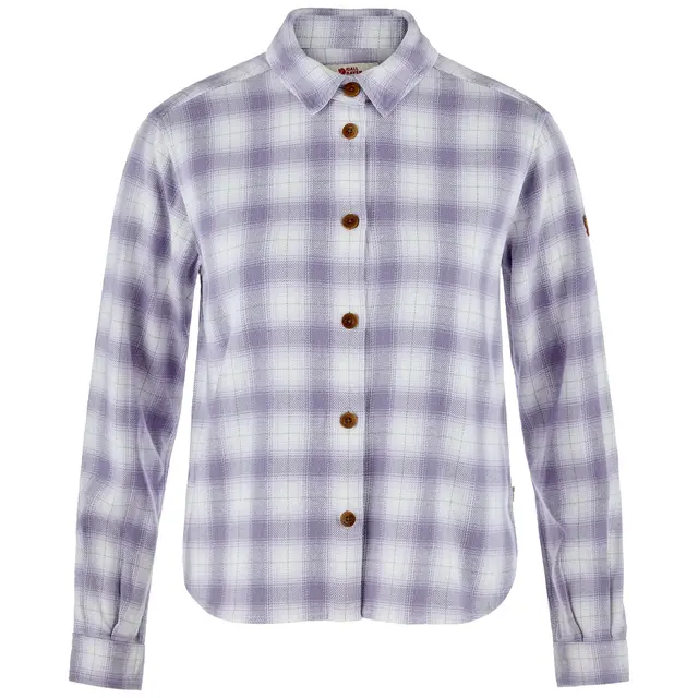 Skjorte til dame L Fjällräven Övik Boxy Flannel Shirt W L 1 