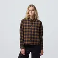 Skjorte til dame Fjällräven Övik Boxy Flannel W 111-452