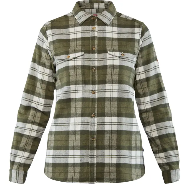 Skjorte til dame Fjällräven Övik Heavy Flannel W 620 