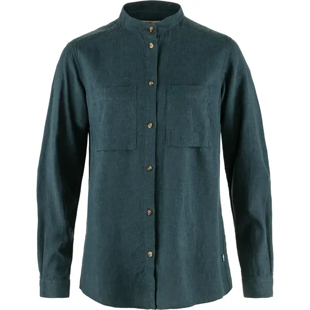 Skjorte til dame S Fjällräven Övik Hemp Shirt LS W S 570 