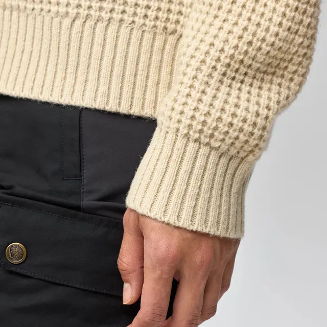 Genser til dame L Fjällräven Övik Waffel Knit W L 191 