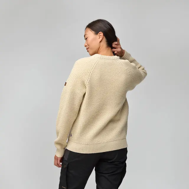 Genser til dame L Fjällräven Övik Waffel Knit W L 191 