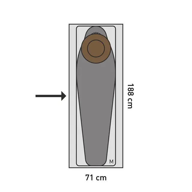 Myggtelt til 1 Frisport Nettingtelt Single MW 