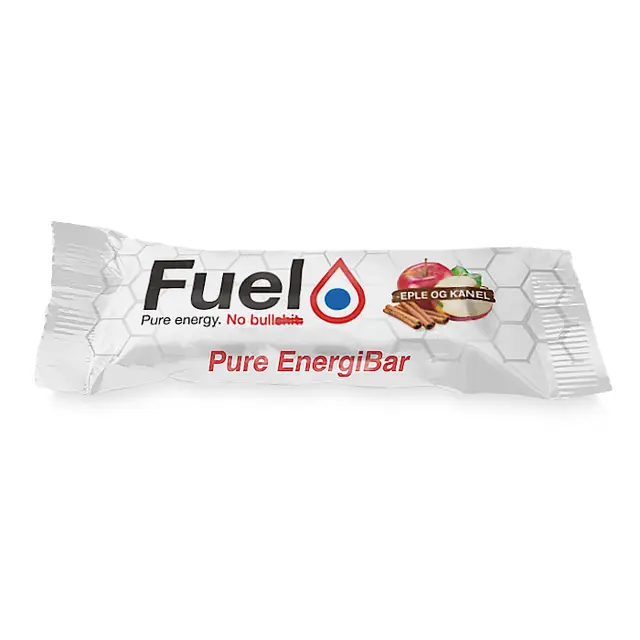 Energibar med eple og kanel Fuel of Norway Energibar Eple 40 gram 