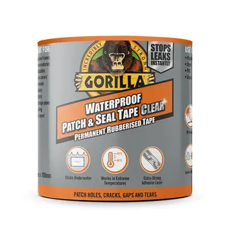 Reparasjonstape Gorilla Waterproof Patch &amp; Seal Clear