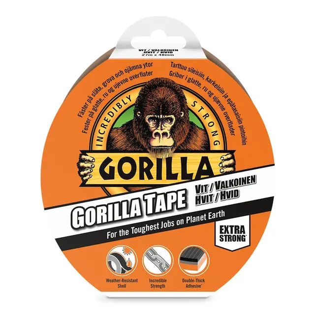 Tape Gorilla Tape White 27 m 