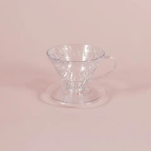 Kaffetrakter Hario v60 Plastic Dripper Transparent