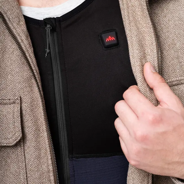 Varmevest XS Heat Experience Heated Vest U XS Blue 