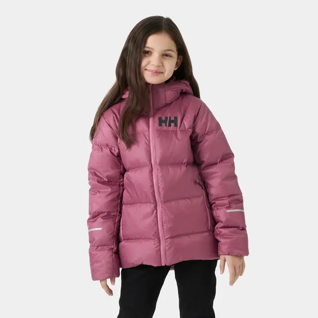 Dunjakke til junior 10 år Helly Hansen Isfjord Down Jr 10 664 