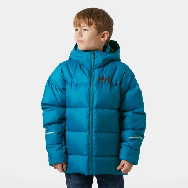 Dunjakke til junior 10 år Helly Hansen Isfjord Down Jr 10 540 