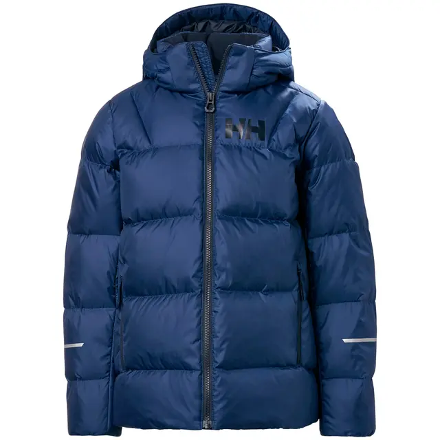 Dunjakke til junior 10 år Helly Hansen Isfjord Down Jr 140 584 
