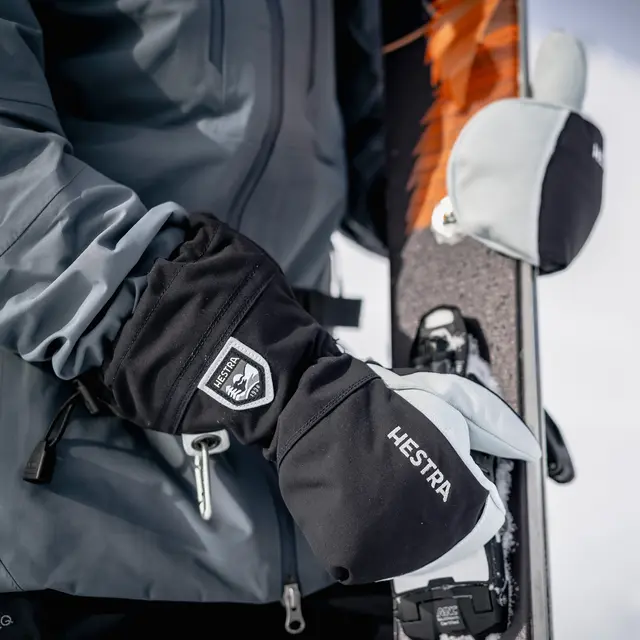 Skivotter M Hestra Army Leather Heli Ski Mitt 8 100 