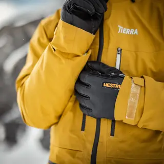 Hansker Hestra Army Leather Wool Terry 5F 350