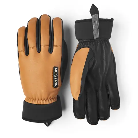 Hansker Hestra Army Leather Wool Terry 5F 710