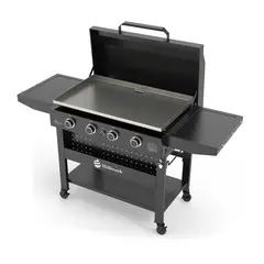 Stekebord 16 kW Hällmark Griddle med 4 brennere