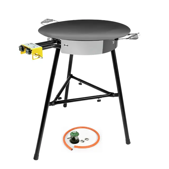Stekehelle med gassbrenner 11 kW Hällmark Set Ø 58 cm 