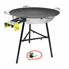Stekehelle med gassbrenner 21 kW H&#228;llmark Set &#216; 78 cm
