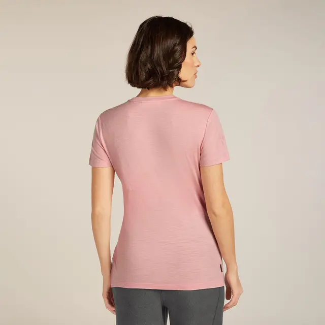 Skjorte til dame M Icebreaker Merino Tech Lite Tee W M Blus 