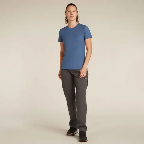 Skjorte til dame Icebreaker Merino Tech Lite Tee W Dawn