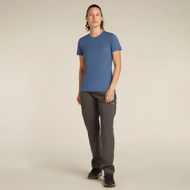 Skjorte til dame M Icebreaker Merino Tech Lite Tee W M Dawn 