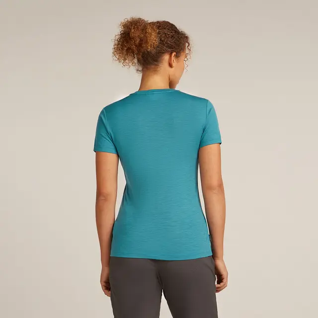 Skjorte til dame S Icebreaker Merino Tech Lite Tee W S Topa 