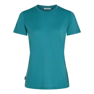 Skjorte til dame Icebreaker Merino Tech Lite Tee W Topaz