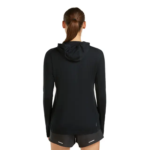 Hettegenser til dame S Icebreaker Merino Ace Hood W S 001 