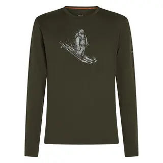 Trøye til herre Icebreaker Merino Oasis Crew M DkLoden