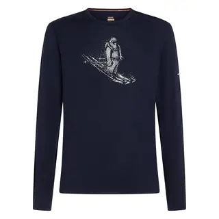Trøye til herre Icebreaker Merino Oasis Crew M MidnightN