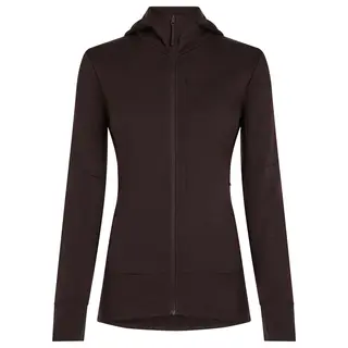 Hettejakke til dame Icebreaker Merino Quantum Hood W C99