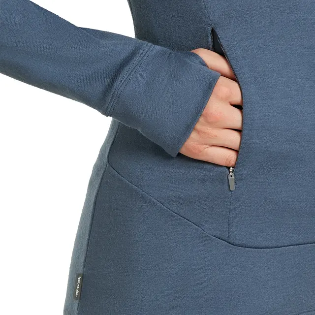 Hettejakke til dame XS Icebreaker Merino Quantum Hood W XS A76 