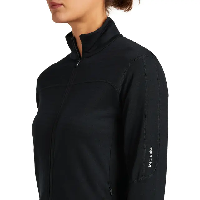 Jakke til dame XL Icebreaker Merino Realfleece Zip W XL 00 