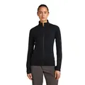 Jakke til dame Icebreaker Merino Realfleece Zip W A74