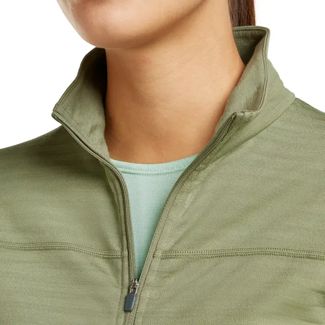 Jakke til dame XS Icebreaker Merino Realfleece Zip W XS A7 