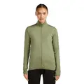 Jakke til dame Icebreaker Merino Realfleece Zip W A74