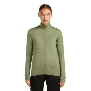 Jakke til dame Icebreaker Merino Realfleece Zip W A74
