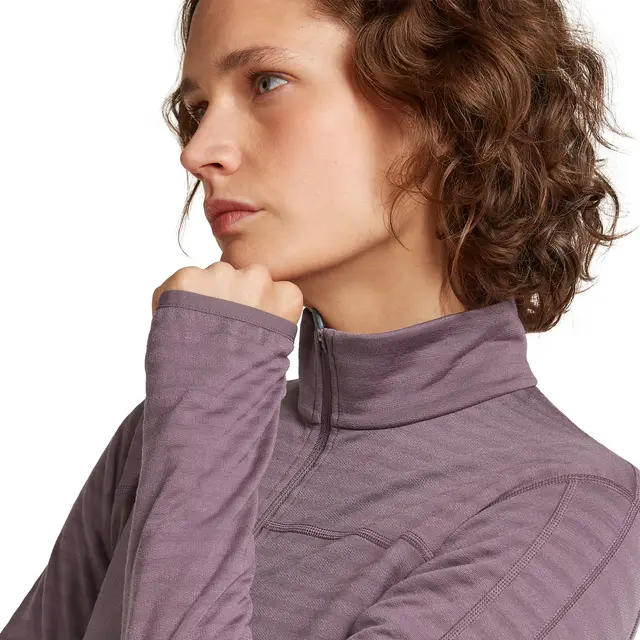 Jakke til dame L Icebreaker Merino RealFleece Zip W L Gre 
