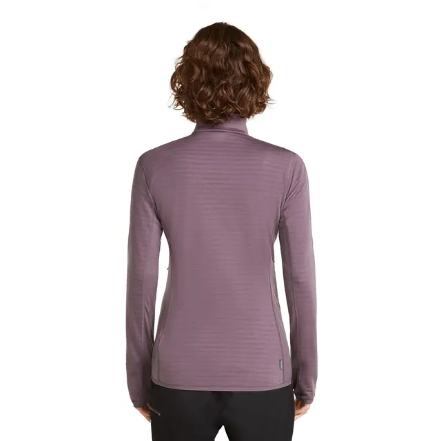 Jakke til dame L Icebreaker Merino RealFleece Zip W L Gre 