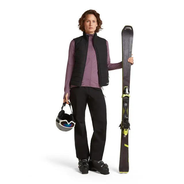 Jakke til dame L Icebreaker Merino RealFleece Zip W L Gre 
