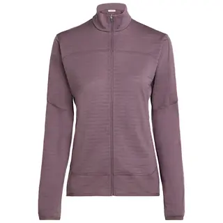 Jakke til dame Icebreaker Merino Realfleece Zip W GreyP