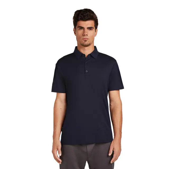 Skjorte til herre M Icebreaker Merino TechLite Polo M M 401 