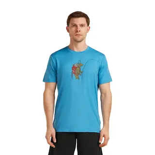 Skjorte til herre Icebreaker Merino TechLite Tee M 0A0 Bea