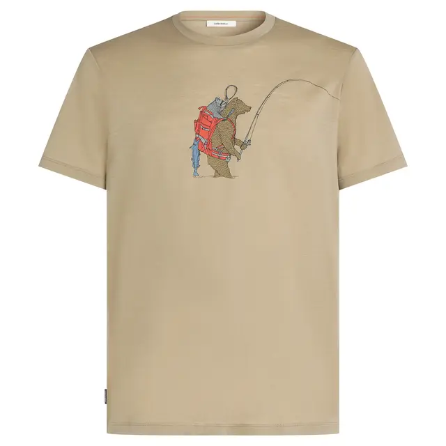 Skjorte til herre S Icebreaker Merino TechLite Tee M S 0GX B 