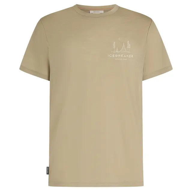 Skjorte til herre S Icebreaker Merino TechLite Tee M S 0GX P 