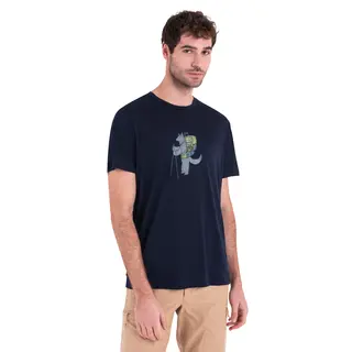 Skjorte til herre Icebreaker Merino TechLite Tee M 401 Tec